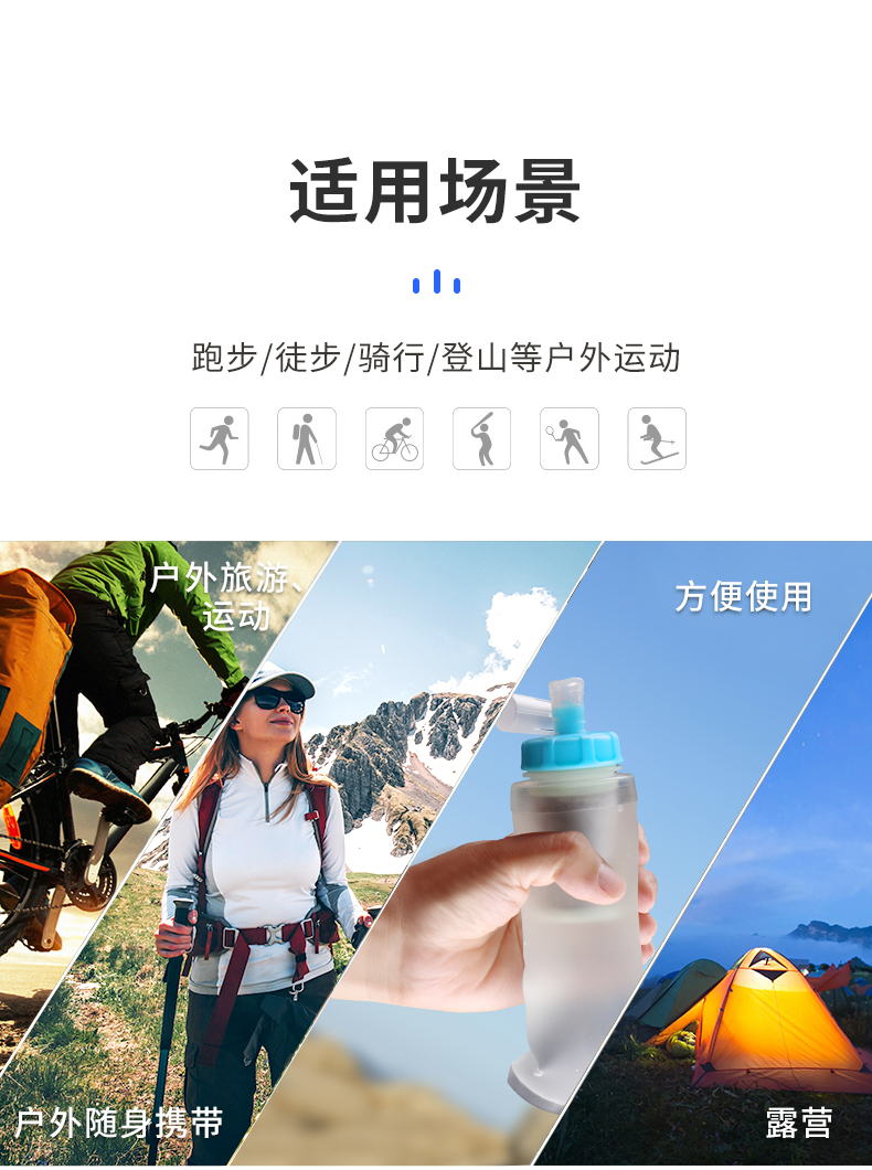 全球优选——户外饮水神器 ▎国际认证超强芯 可折叠 可过滤 可除菌(图6)